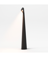 Laddningsbar LED bordslampa - Svart, inne/ute, 3-stegs dimbar, IP44, 40 cm