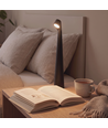 Laddningsbar LED bordslampa - Svart, inne/ute, 3-stegs dimbar, IP44, 40 cm