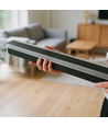 60cm avlång vägglampa - Svart, fyrkantig, upp/ned, justerbar, inne/ute, IP65, inkl. ljuskälla