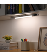Laddningsbar skåpbelysning - 38cm, vit, PIR-sensor, CCT, LCD-display