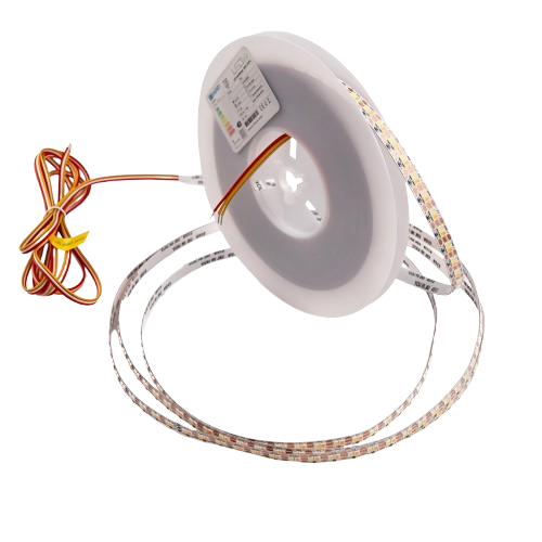 10m 9W/m CCT LED strip RA95 - 24V DC, 400 LED per meter, 8mm bred, 2m kabel