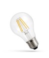 E27 8,5W LED-lampa - A60, filament, klart glas