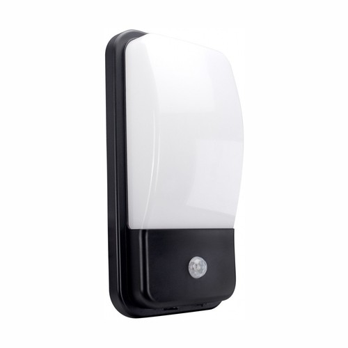 20W LED vägglampa med sensor - 4000K, IP54, rörelsesensor, utomhus