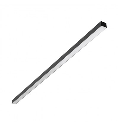 150cm Kontorslampa, Justerbar Watt och CCT - 3 ljusfärger, 30W/40W/50W, UGR19, 5 års garanti