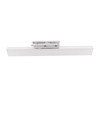 30/28/25W 1-fas LED-skena - 60 cm, Vit, 1F2W