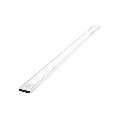 Batteridriven skåpbelysning - 80cm, Silver, PIR-sensor, uppladdningsbar