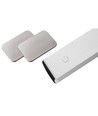 Batteridriven skåpbelysning - 80cm, Silver, PIR-sensor, uppladdningsbar