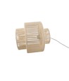 SNOR Beige Ø30cm pendellampa - E27-fattning, 2m sladd, flätat papperssnöre