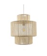 SNOR Beige Ø30cm pendellampa - E27-fattning, 2m sladd, flätat papperssnöre