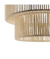 SNOR Beige Ø30cm pendellampa - E27-fattning, 2m sladd, flätat papperssnöre