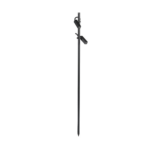 V-Tac 4W dubbel LED-spjutspotlight - Svart aluminium, 4000K, utomhus