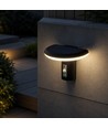 2W LED solcells trädgårdslampa med sensor - IP54, 3000K, svart