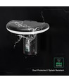2W LED solcells trädgårdslampa med sensor - IP54, 3000K, svart