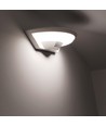 10W LED utomhusvägglamp med PIR-sensor - Vit, 4000K, Cree-chip