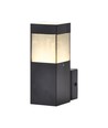 V-Tac GU10 vägglampa - Svart, IP44 utomhus