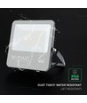 V-Tac 100W LED strålkastare - 185lm/W, Cree chip, svart hus, 6 års garanti