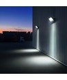 100W LED strålkastare - 185lm/W, Cree chip, svart, 6500K, 6 års garanti