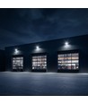 100W LED strålkastare - 185lm/W, Cree chip, svart, 6500K, 6 års garanti