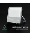 100W LED strålkastare - 185lm/W, Cree chip, svart, 6500K, 6 års garanti