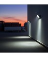 200W LED strålkastare - 185lm/W, Cree-chip, svart hus, 6 års garanti
