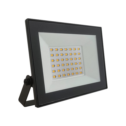 V-Tac 30W Slimline LED strålkastare - Svart hölje, 4000K