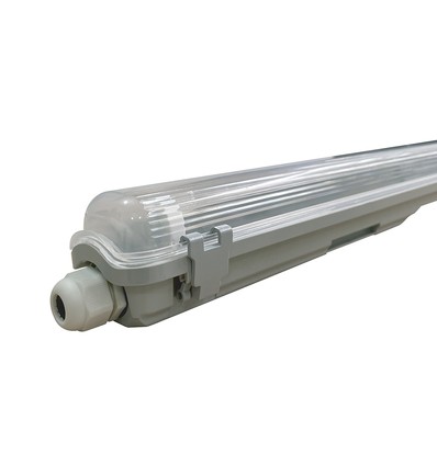 V-Tac 150cm T8 LED armatur - För 1x 150cm LED-lysrör, IP65 vattentät