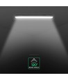 V-Tac 150cm T8 LED armatur - För 2x 150cm LED-lysrör, IP65 vattentät