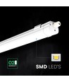 V-Tac 120cm 36W vattentät LED-armatur - 120lm/W, CCT