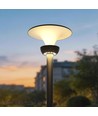 V-Tac 20W Lotus LED solcell trädgårdslampa - LiFePO4 batteri, 6000mAh, 3-i-1