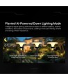 V-Tac 20W Lotus LED solcell trädgårdslampa - LiFePO4 batteri, 6000mAh, 3-i-1