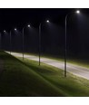 V-Tac 150W justerbar LED gatuarmatur - 120lm/W, Cree-chip, 6500K, 6 års garanti