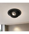 V-Tac 12W CCT LED downlight - IP44, svart, Cree chip