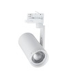 V-Tac 30W 3-fas CCT skena spot - Zoombar 25°-50°, vit