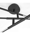 40W LED taklampa - Svart, CCT