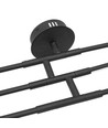 40W LED taklampa - Svart, CCT