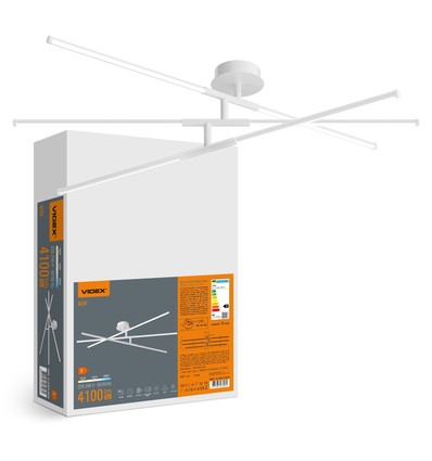40W LED taklampa - CCT, vit