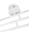 40W LED taklampa - CCT, vit