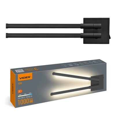 10W LED vägg-/takarmatur - Svart, CCT, 3 ljusfärger
