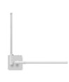 10W LED taklampa - Vit, CCT