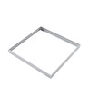 Ram för 60x60 LED-panel - Snabbmontering, plasthörn, vit kant