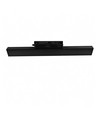 30/28/25W 1-fas LED strömskena - 60 cm, Svart, 1F2W