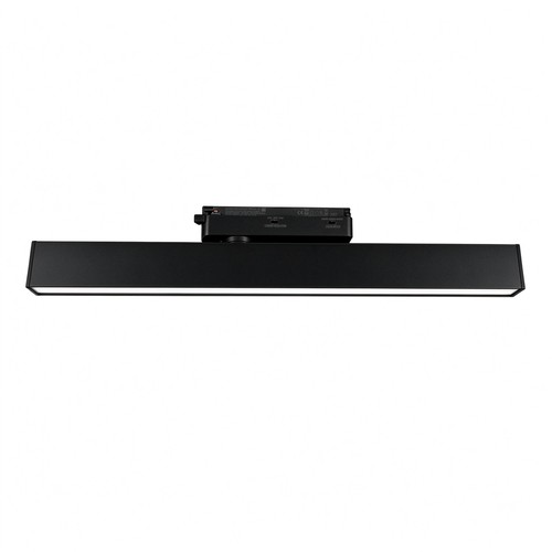30/28/25W 1-fas LED strömskena - 60 cm, Svart, 1F2W