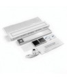 20cm 1,5W LED skåplampa med sensor - Silver, uppladdningsbar, IP20