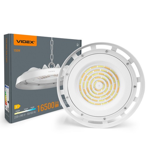 150W LED High Bay - CCT, vit