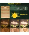 100W LED Växtlampa – Full spektrum med IR & UV, 30x40cm