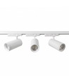 3-Fas ZoomCCT skensystem - 1m, Vit, 3 spotlights, inkl. ljuskälla
