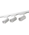 3-Fas ZoomCCT skensystem - 1m, Vit, 3 spotlights, inkl. ljuskälla