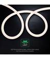 V-Tac 16W/m 360° Neon Flex LED-strip, Ø25mm - 24V, 4000K