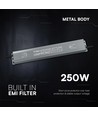 250W / 24V DC vattentät strömförsörjning - IP67