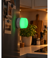 Uppladdningsbar LED-lampa RGBW - Magnetisk & USB-C, Inkl. fjärrkontroll & karbinhake